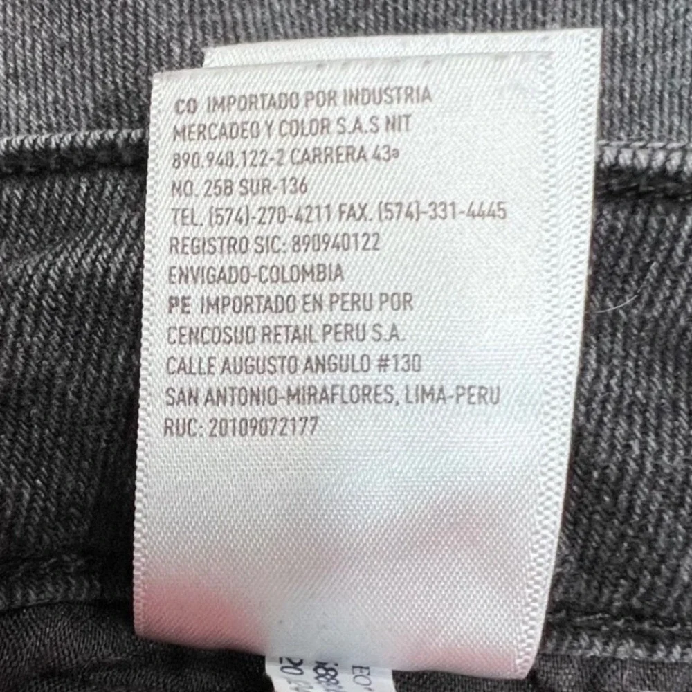 American Eagle Mom Jeans Womens 2 Regular Black Wash High Rise Tapered 58891363